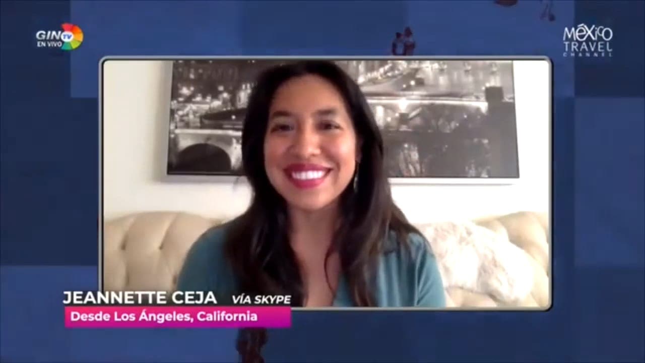 Jeannette Ceja on México Travel Channel