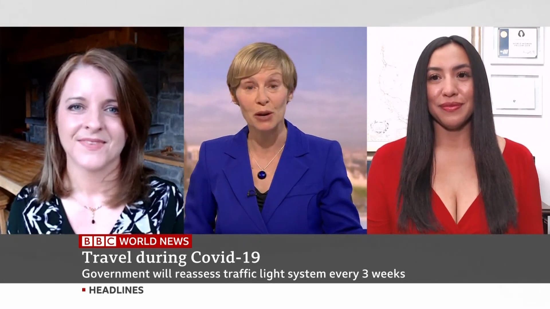Jeannette Ceja on BBC World News