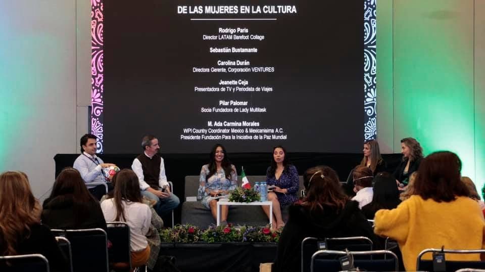 Jeannette Ceja en el Women Economic Forum de Ciudad de México