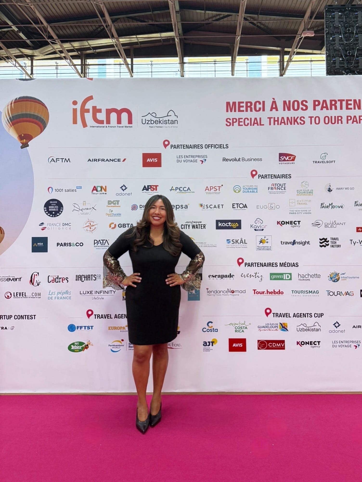 Jeannette Ceja en IFTM Top Resa, en París