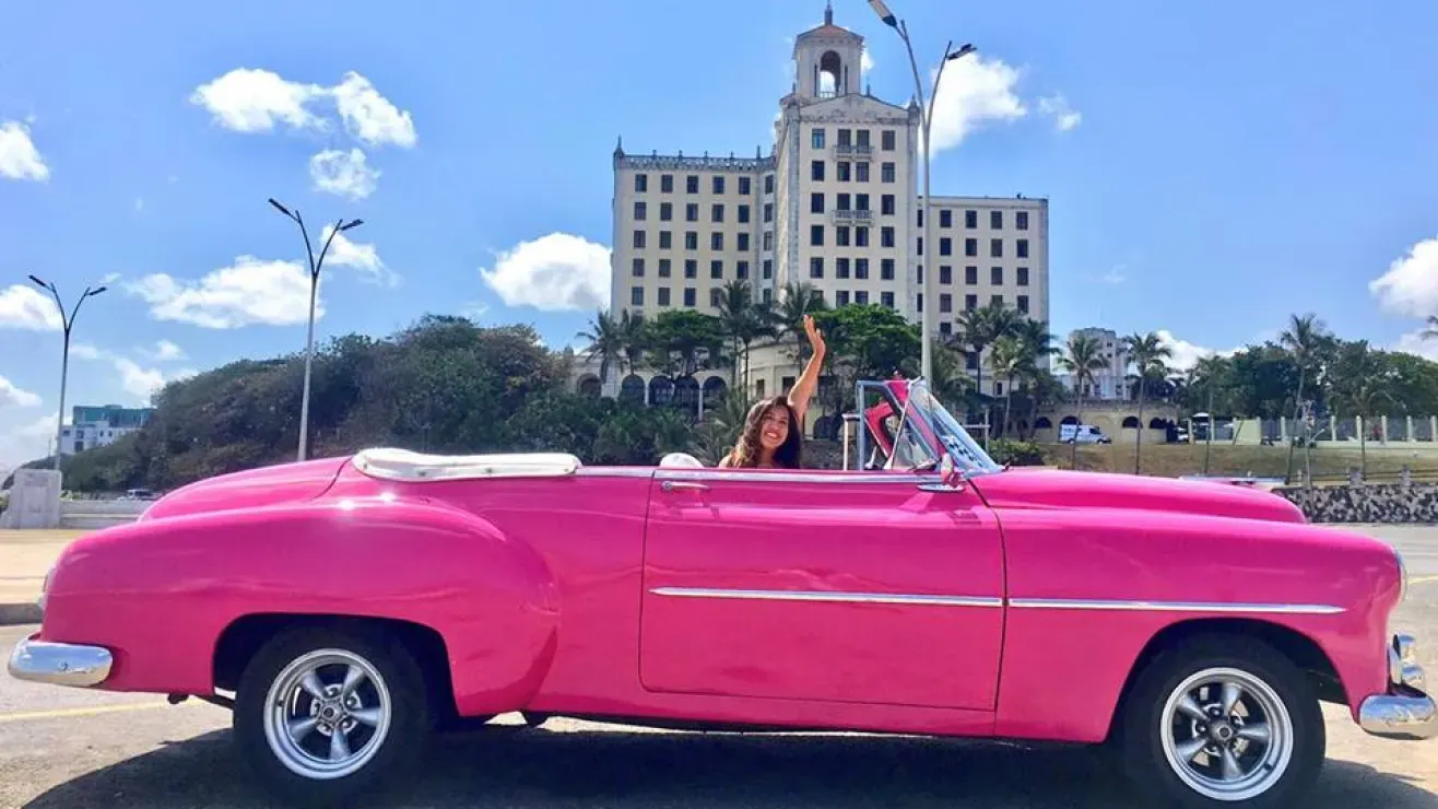 Una calle de La Habana Vieja, Cuba