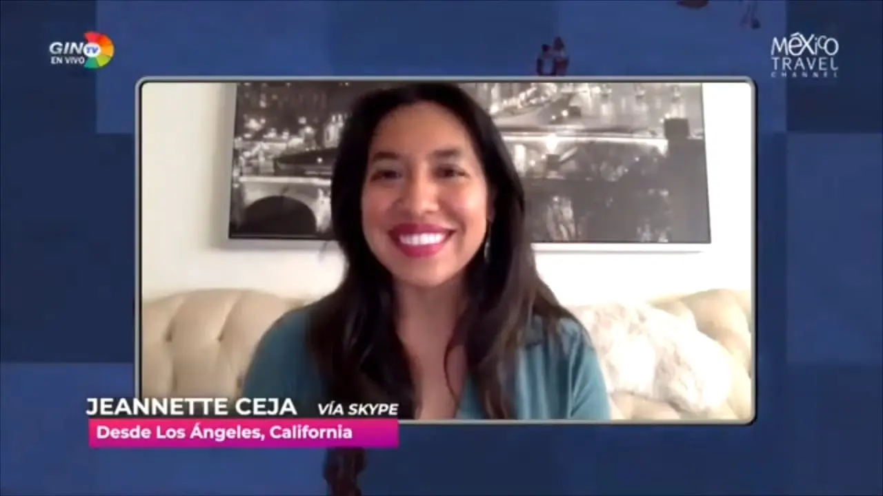Jeannette Ceja on México Travel Channel