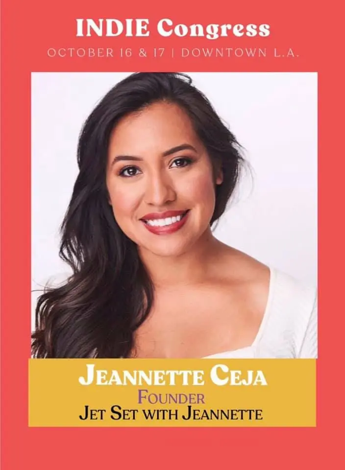 Jeannette Ceja with fellow panellists