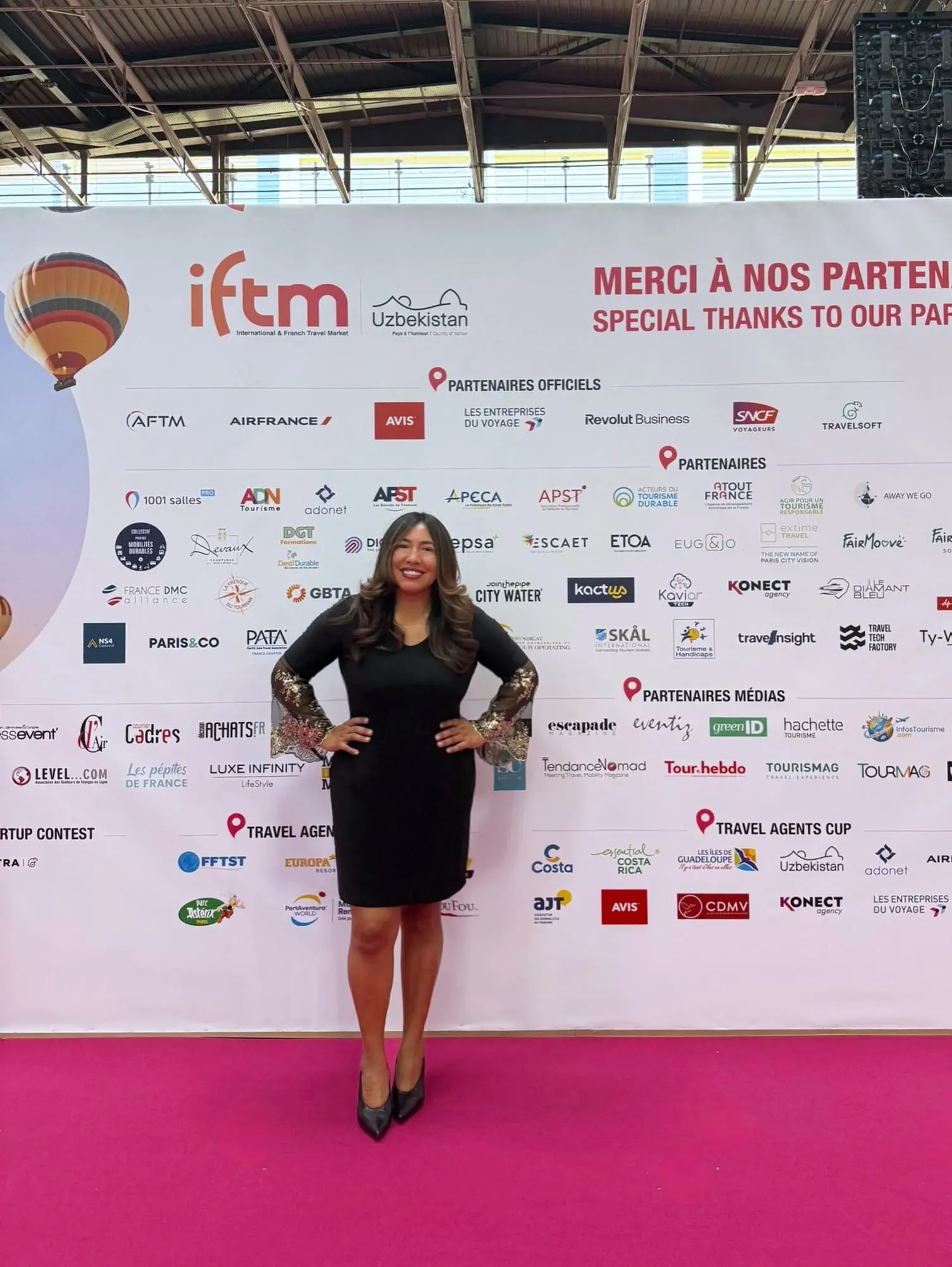Jeannette Ceja at IFTM Top Resa in Paris