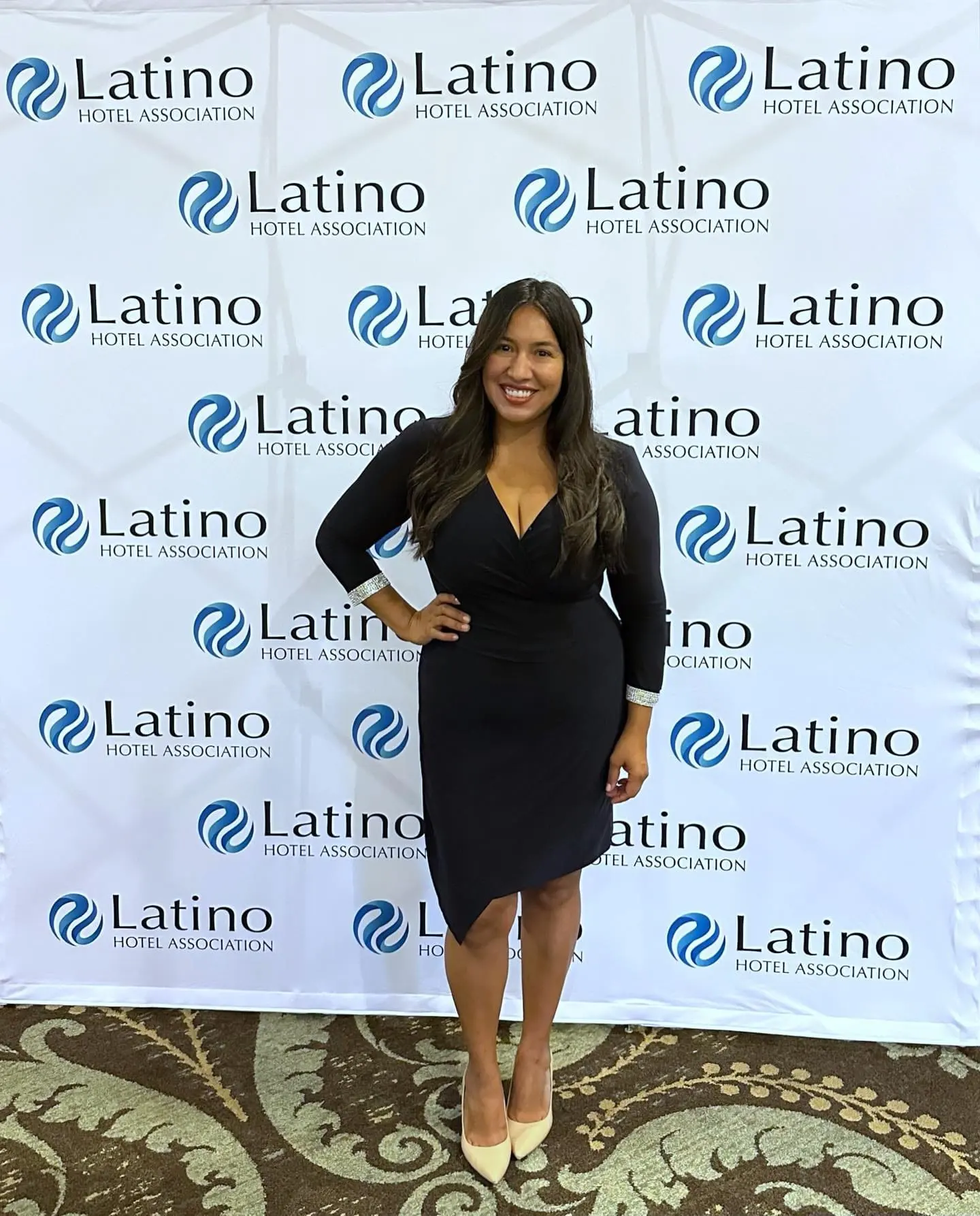 Jeannette Ceja at the Latino Hotel Association conference